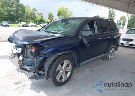 2013 Toyota Highlander Limited V6 from USA, damaged, VIN 5TDYK3EH9DS122176